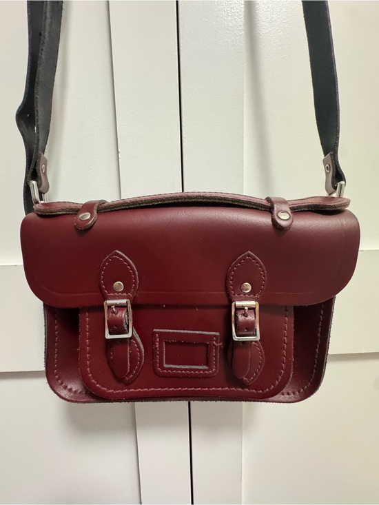 The Cambridge Satchel Company Handbags - The Cambridge Satchel Company Oxblood Leather Mini Satchel
